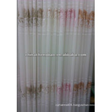 2013 new design embroidered sheer curtains